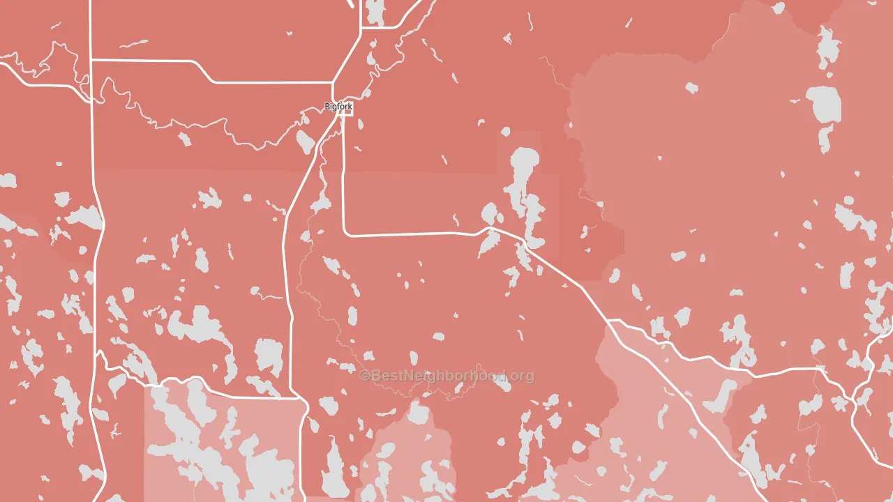 56628, MN block-group political-lean map
