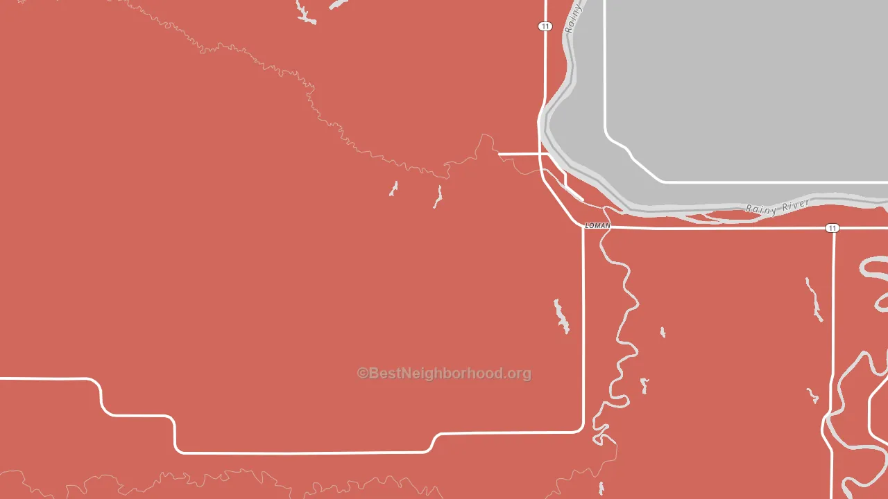 56654, MN block-group political-lean map