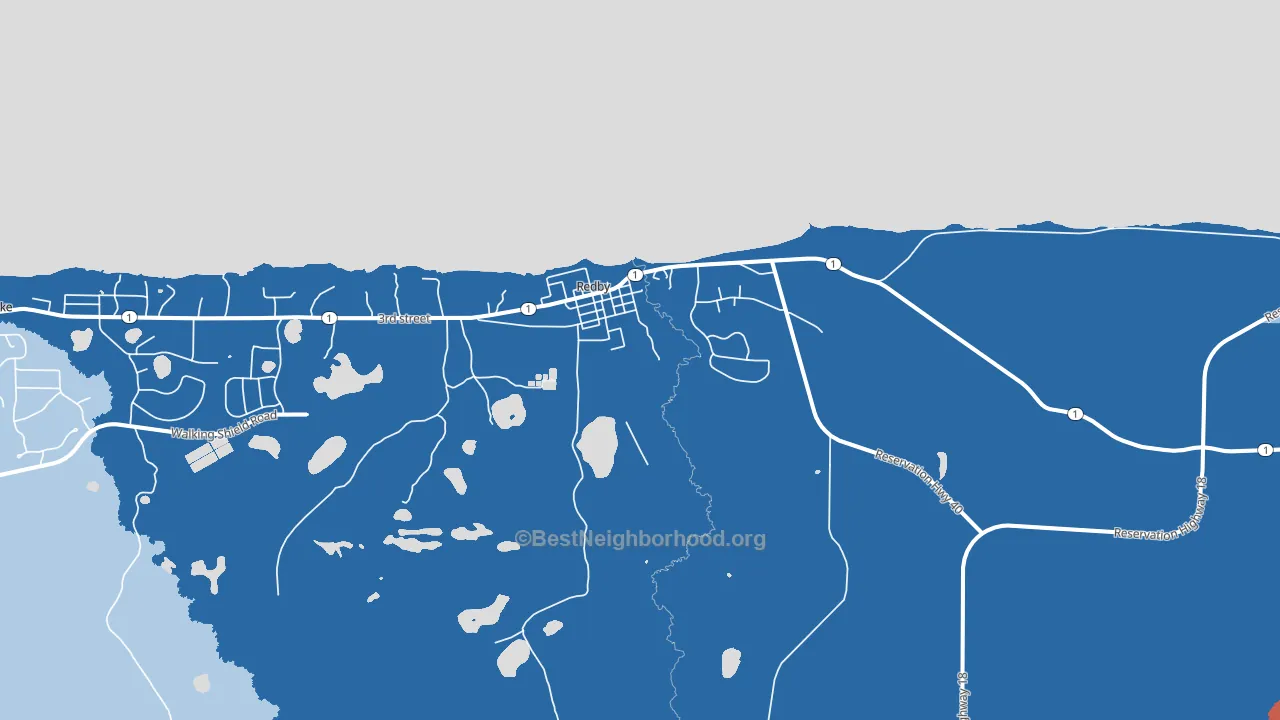 56670, MN block-group political-lean map