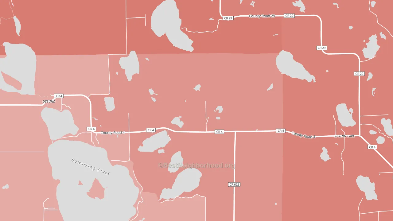 56680, MN block-group political-lean map