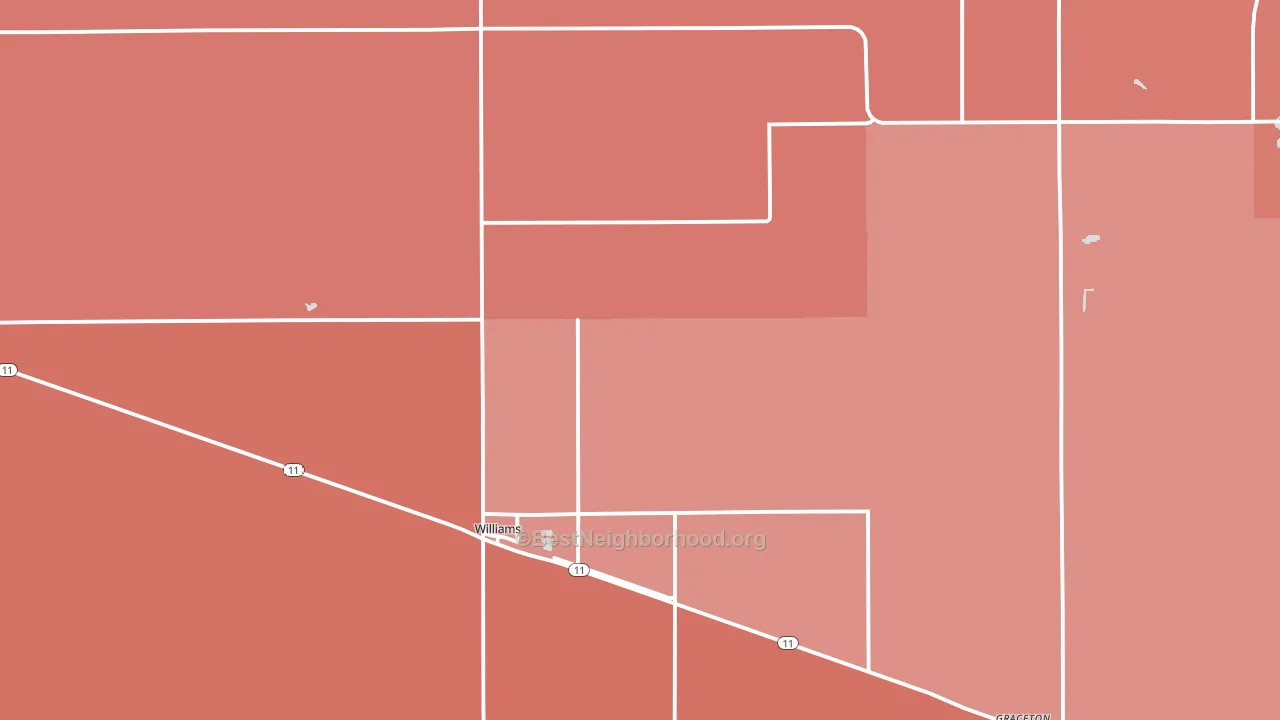 56686, MN block-group political-lean map