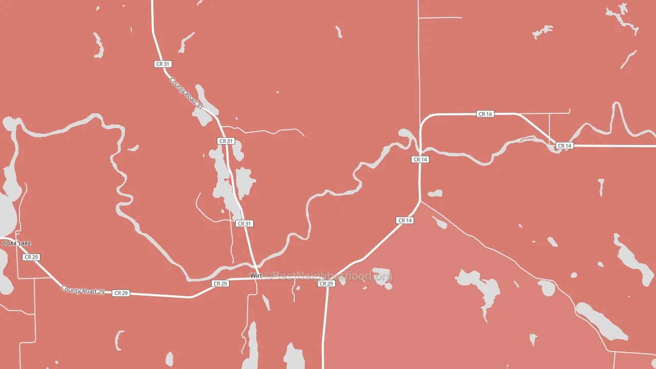 56688, MN block-group political-lean map
