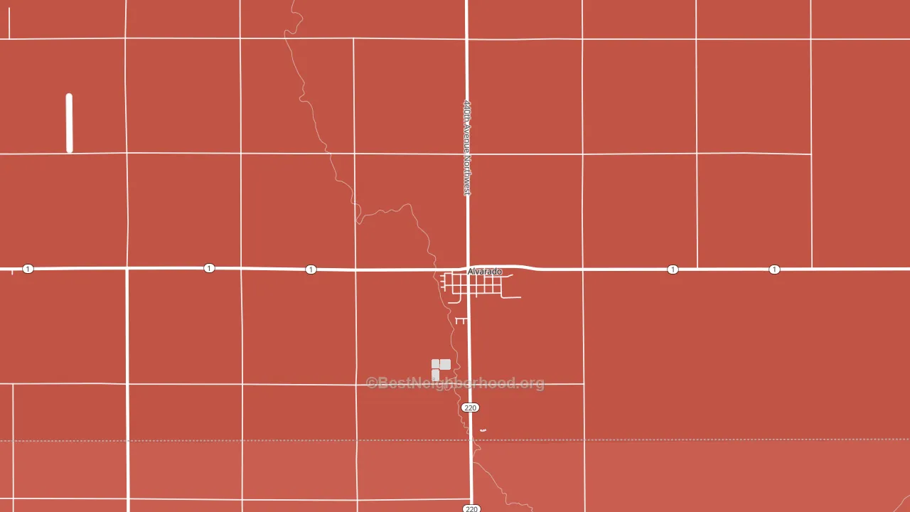 56710, MN block-group political-lean map