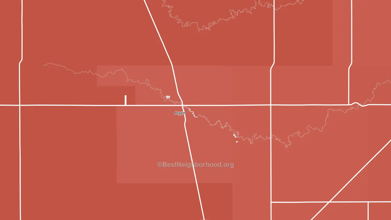 56713, MN block-group political-lean map