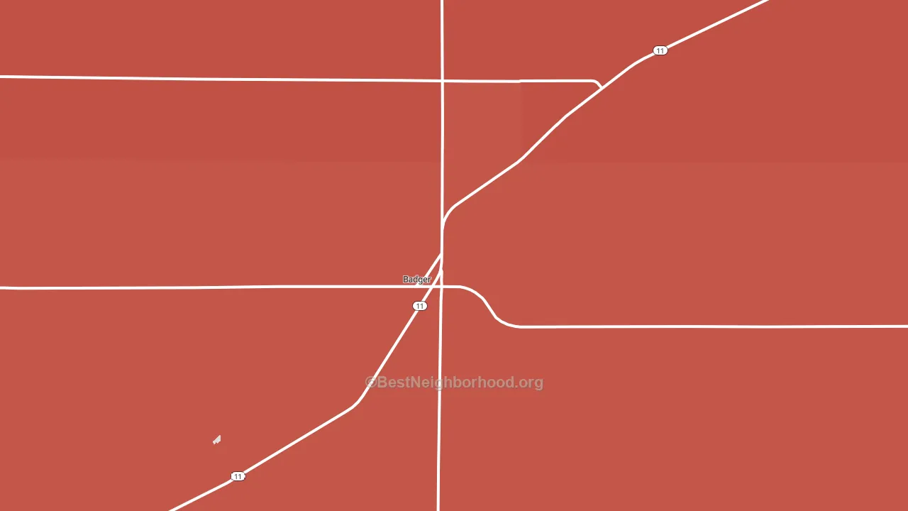 56714, MN block-group political-lean map