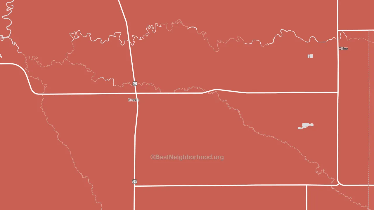 56715, MN block-group political-lean map