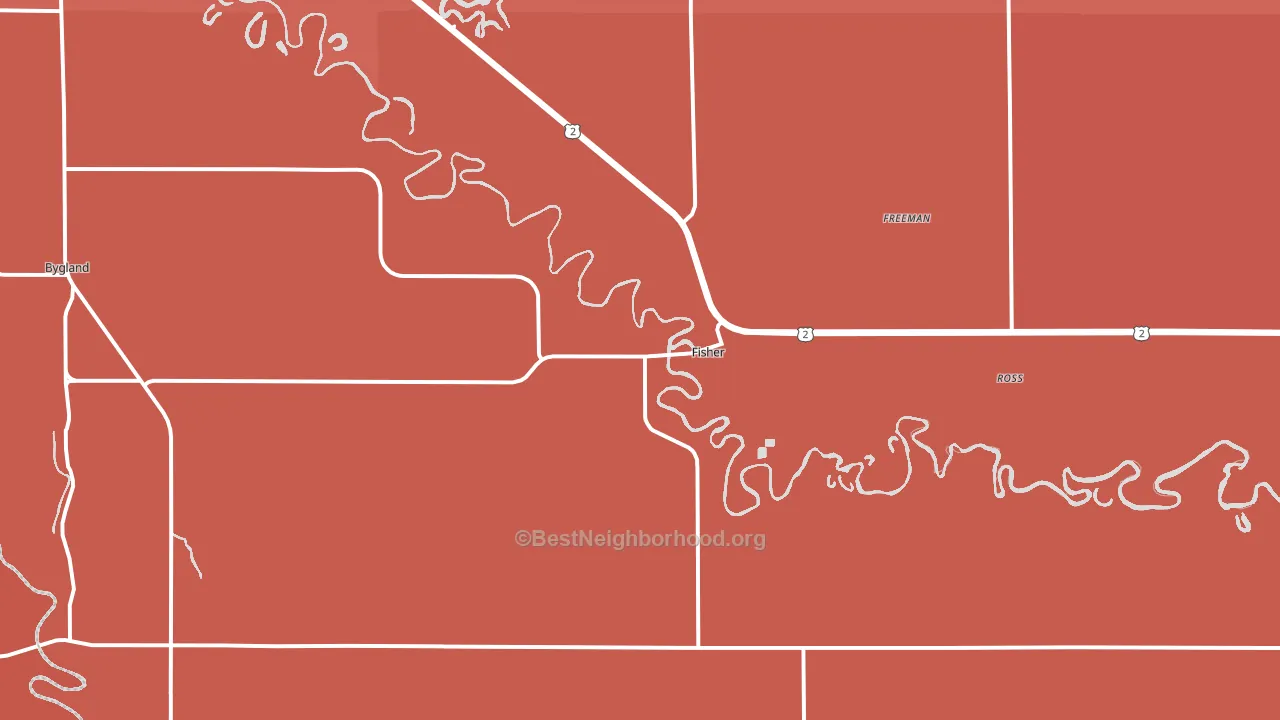 56723, MN block-group political-lean map