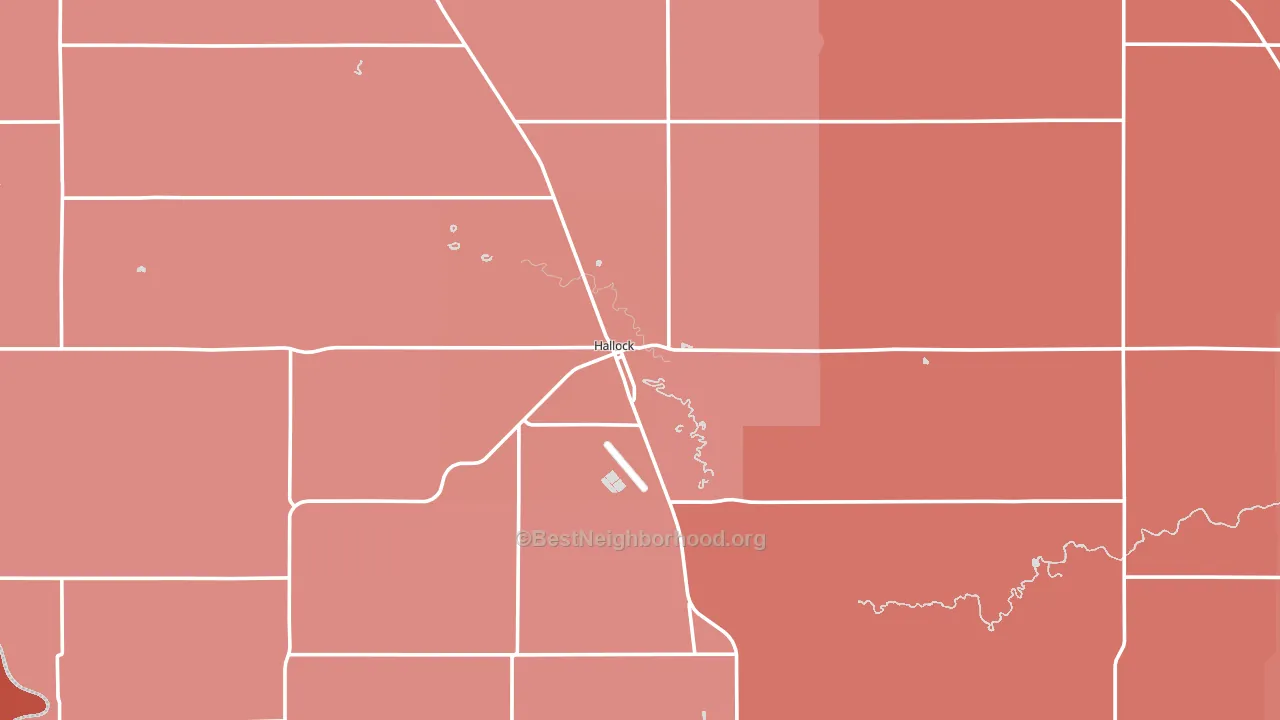 56728, MN block-group political-lean map