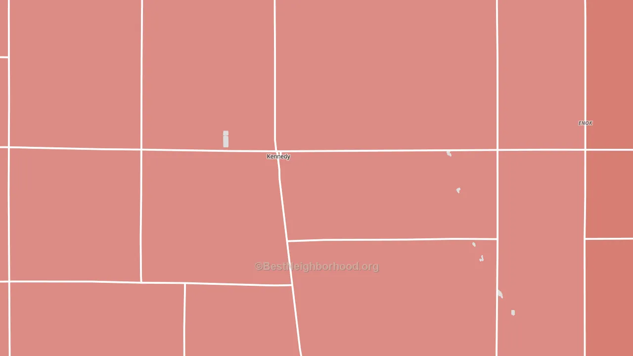 56733, MN block-group political-lean map