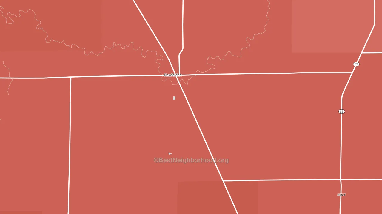 56738, MN block-group political-lean map