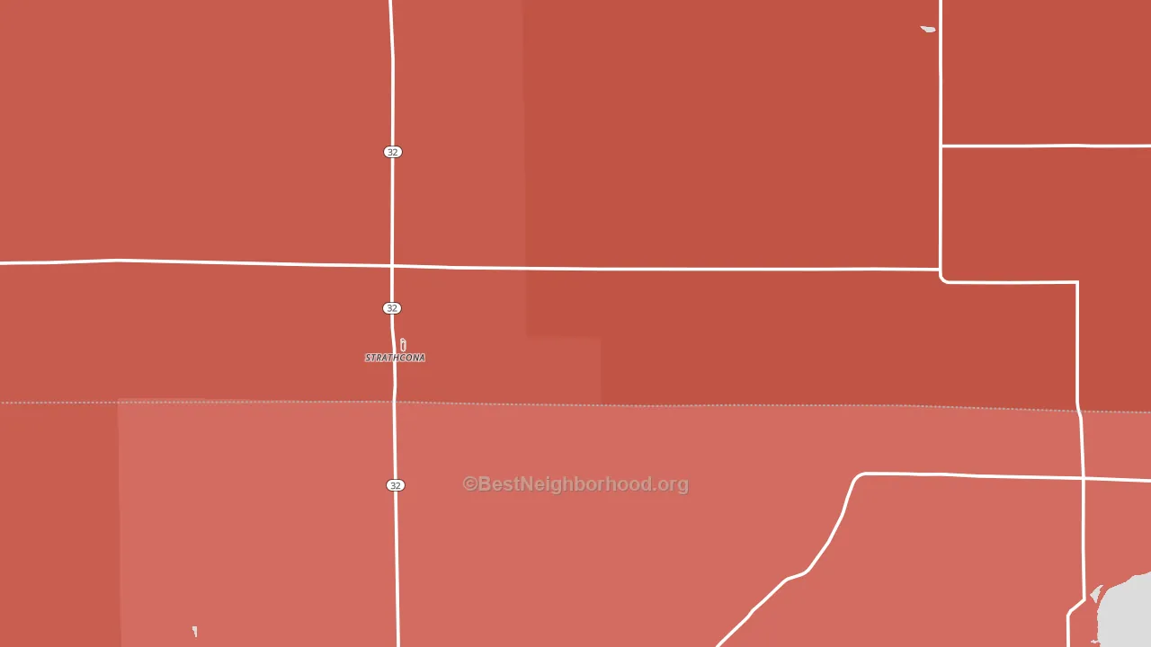 56759, MN block-group political-lean map