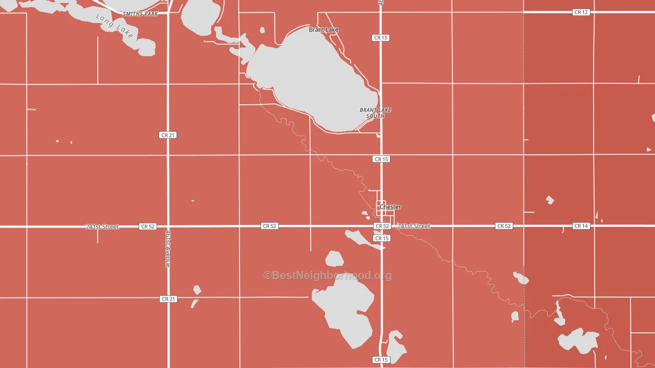 57016, SD block-group political-lean map