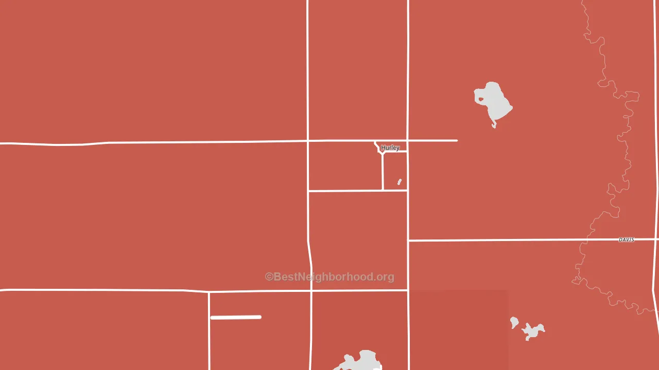 57036, SD block-group political-lean map