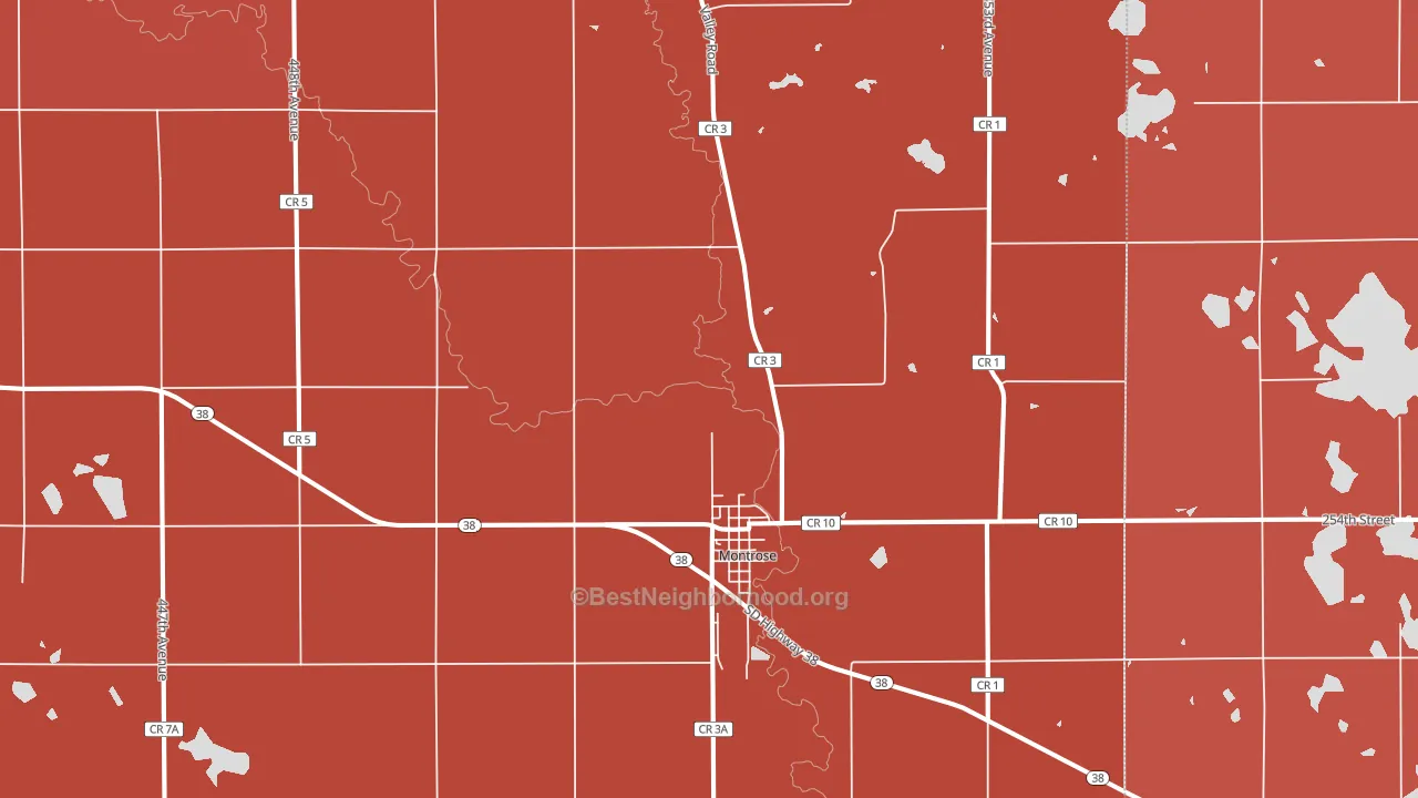 57048, SD block-group political-lean map