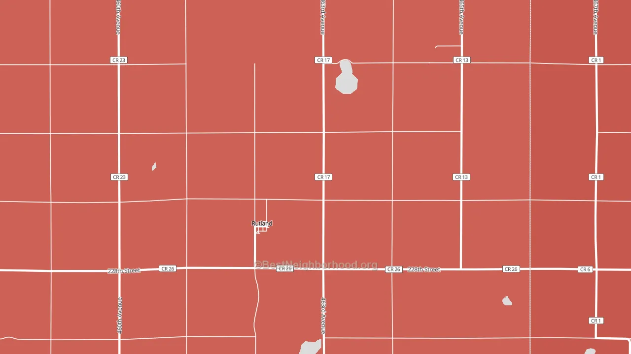 57057, SD block-group political-lean map