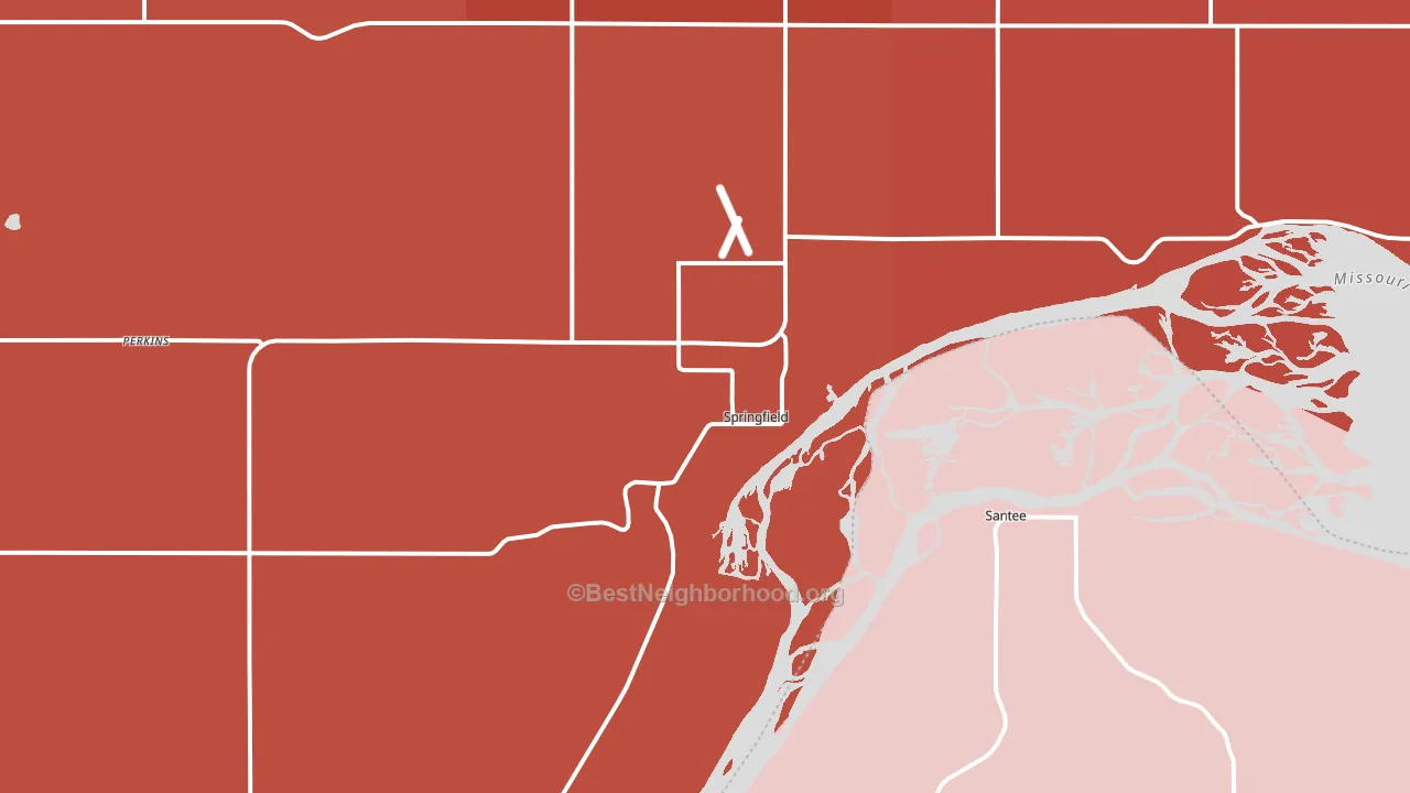 57062, SD block-group political-lean map