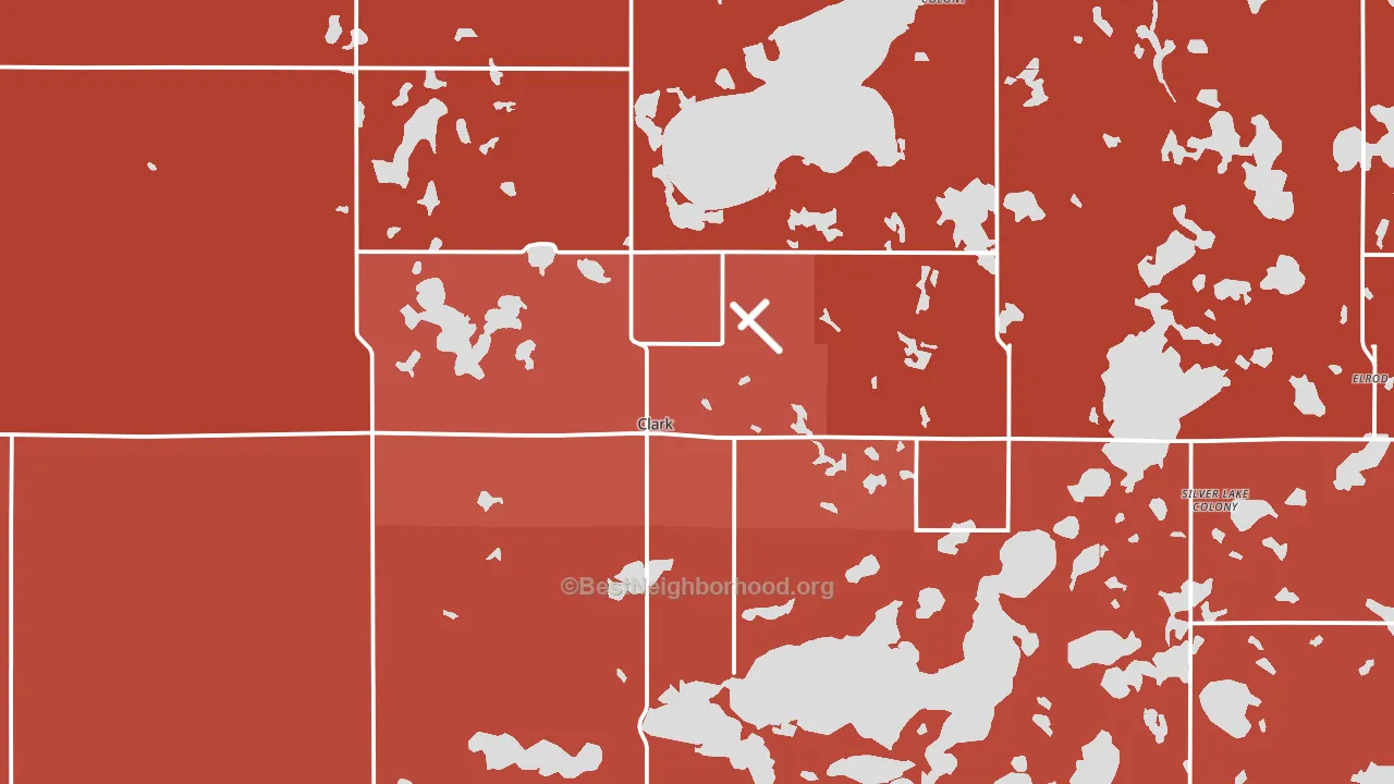 57225, SD block-group political-lean map