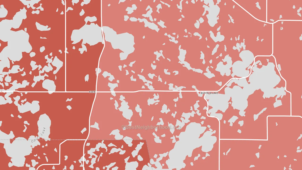 57232, SD block-group political-lean map