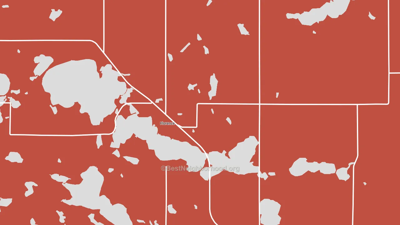 57235, SD block-group political-lean map