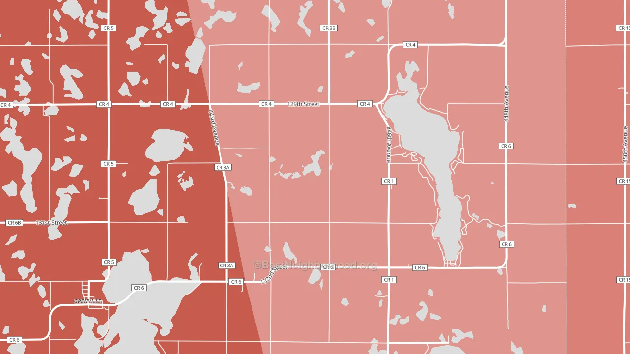 57239, SD block-group political-lean map