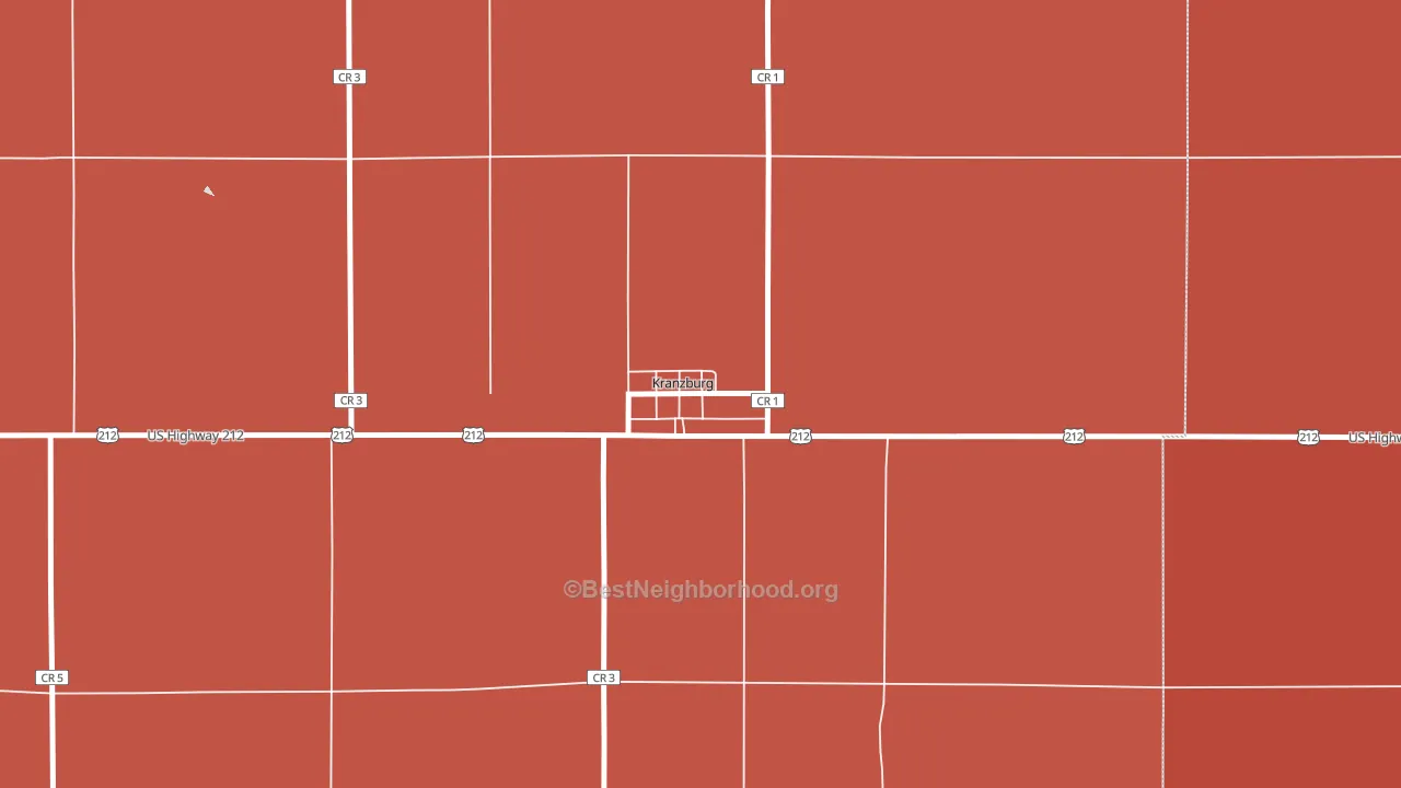 57245, SD block-group political-lean map