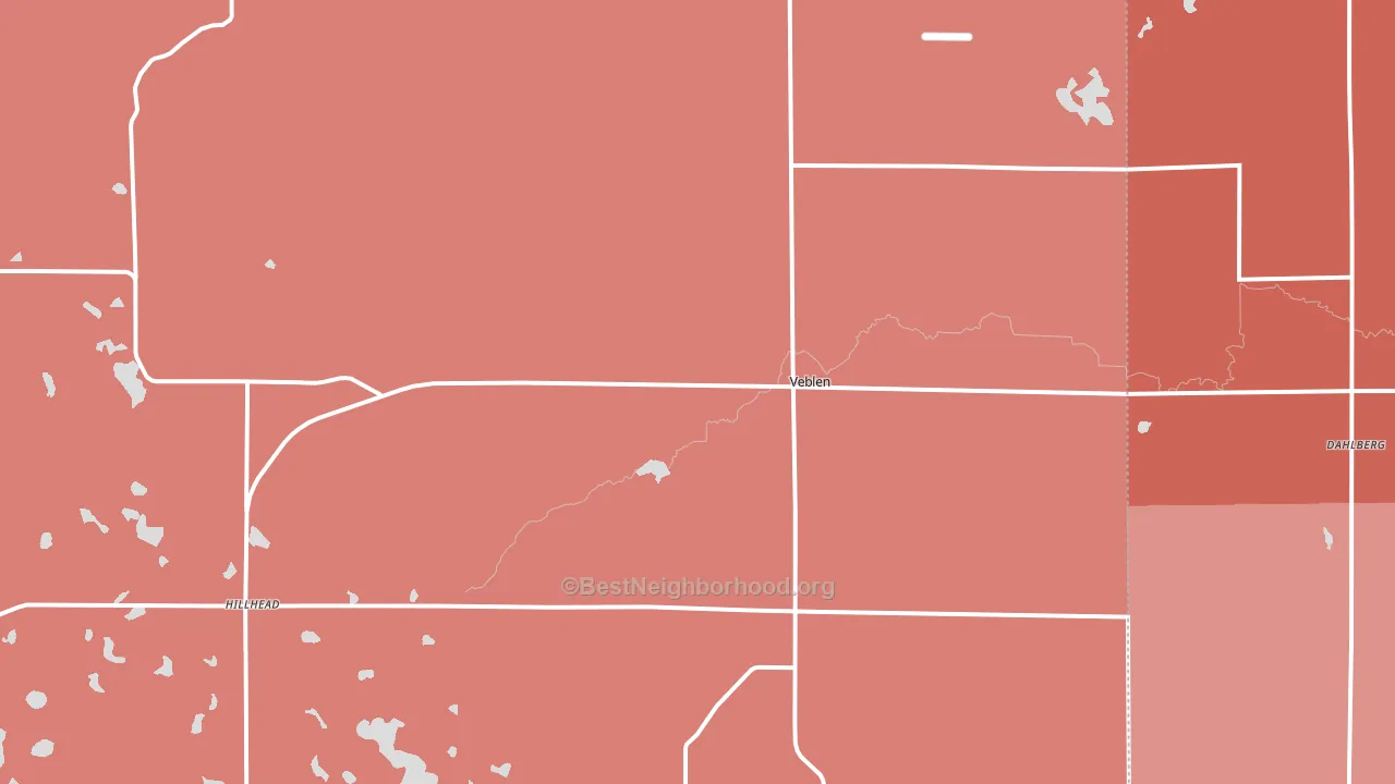 57270, SD block-group political-lean map