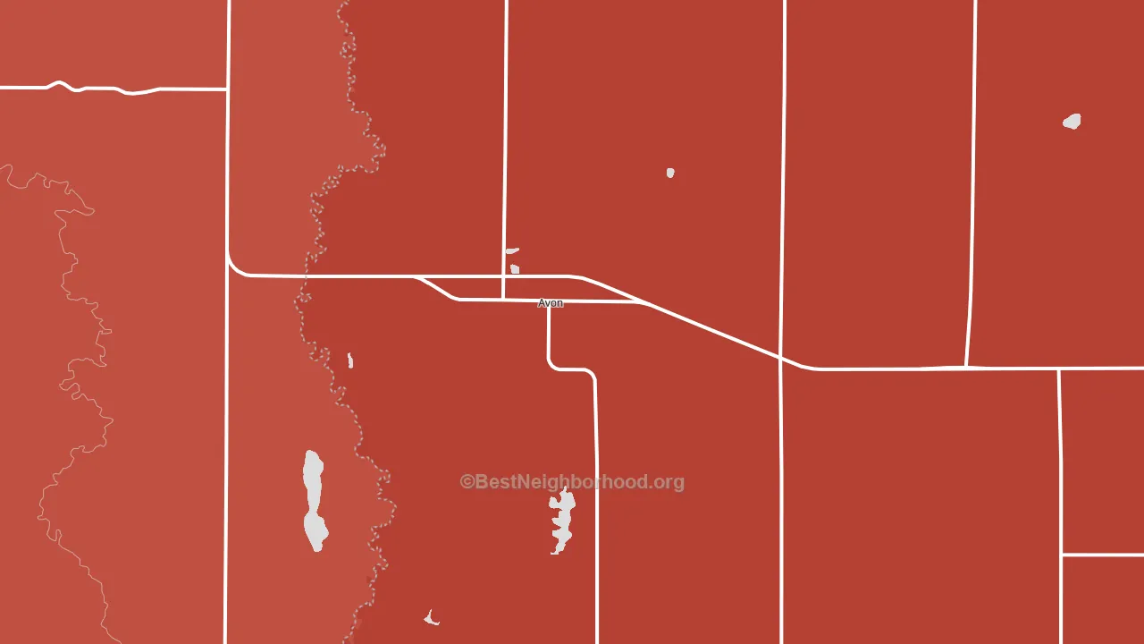 57315, SD block-group political-lean map