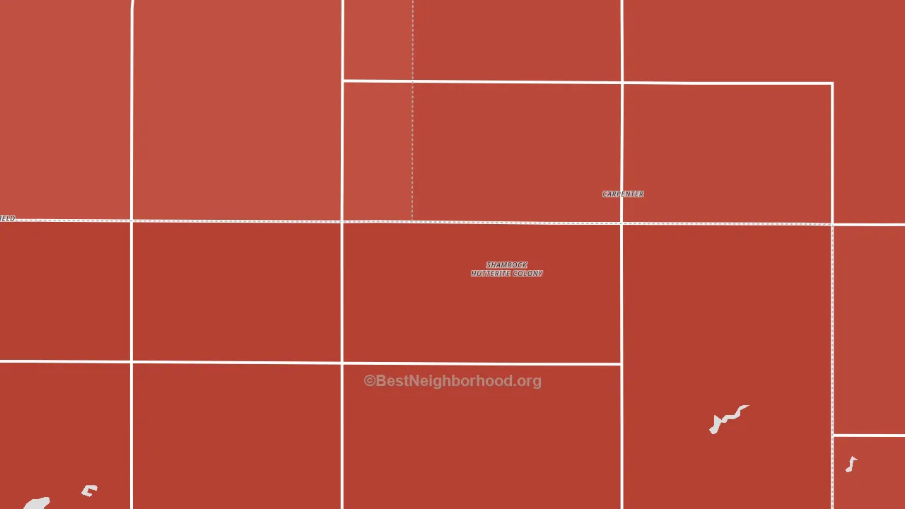 57322, SD block-group political-lean map
