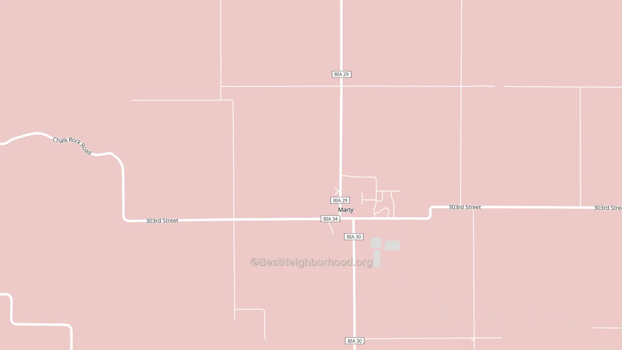 57361, SD block-group political-lean map