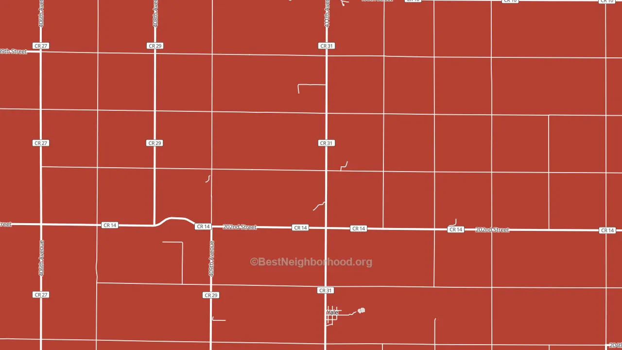 57386, SD block-group political-lean map