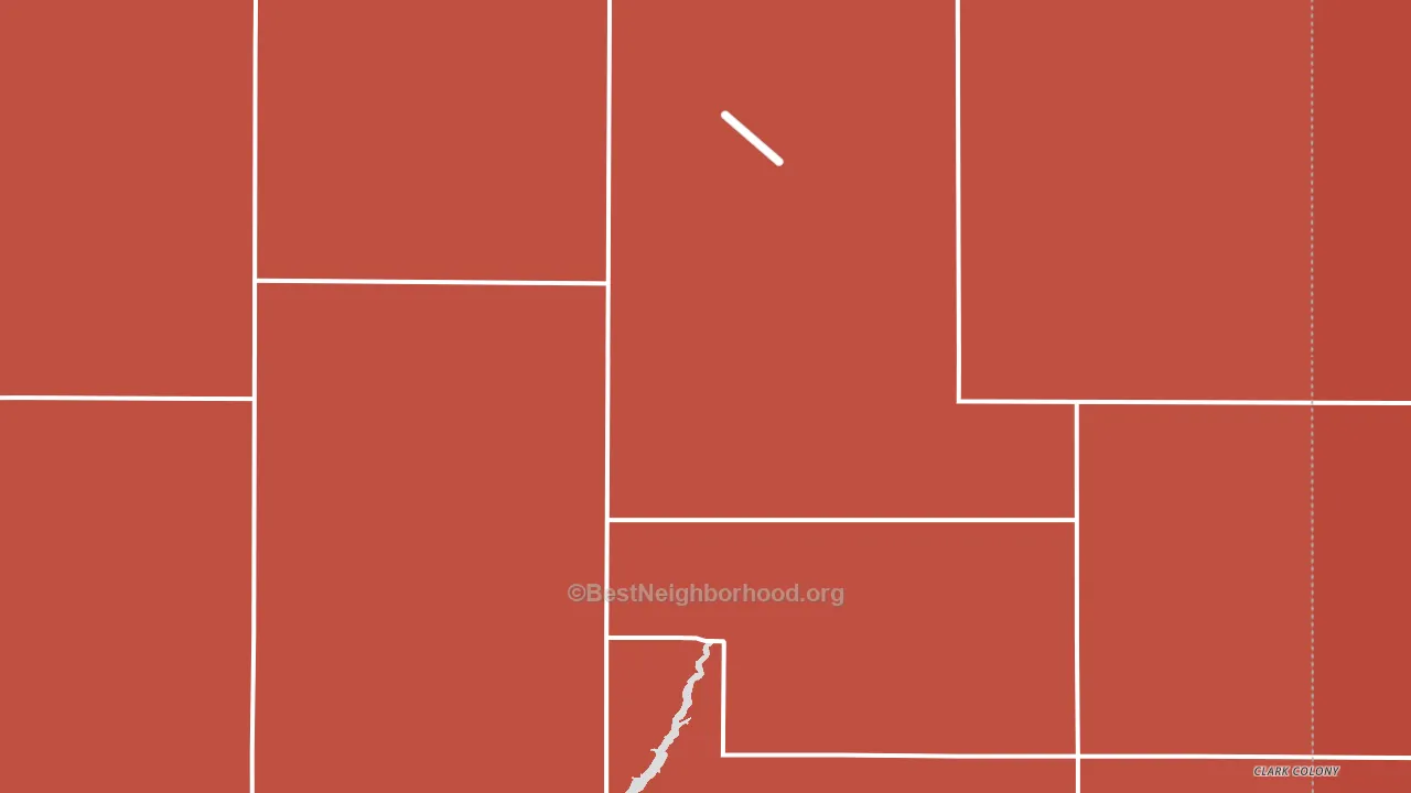 57436, SD block-group political-lean map