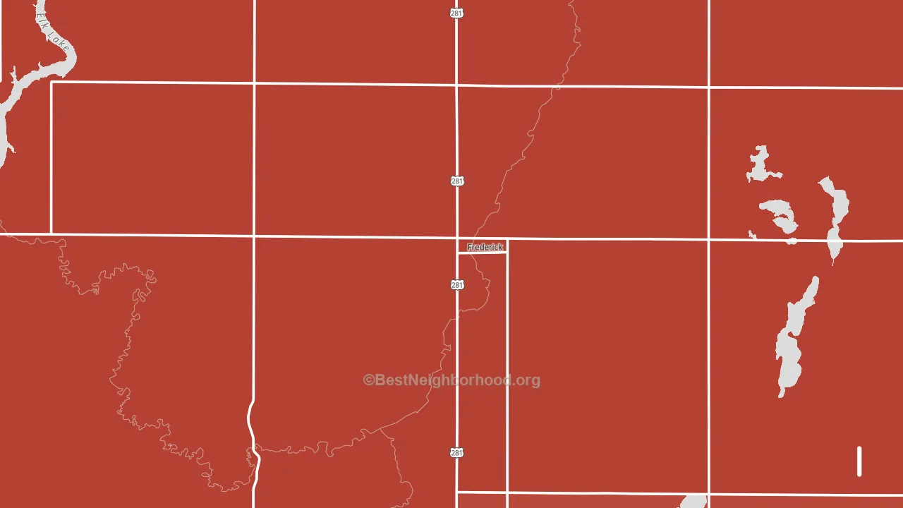 57441, SD block-group political-lean map