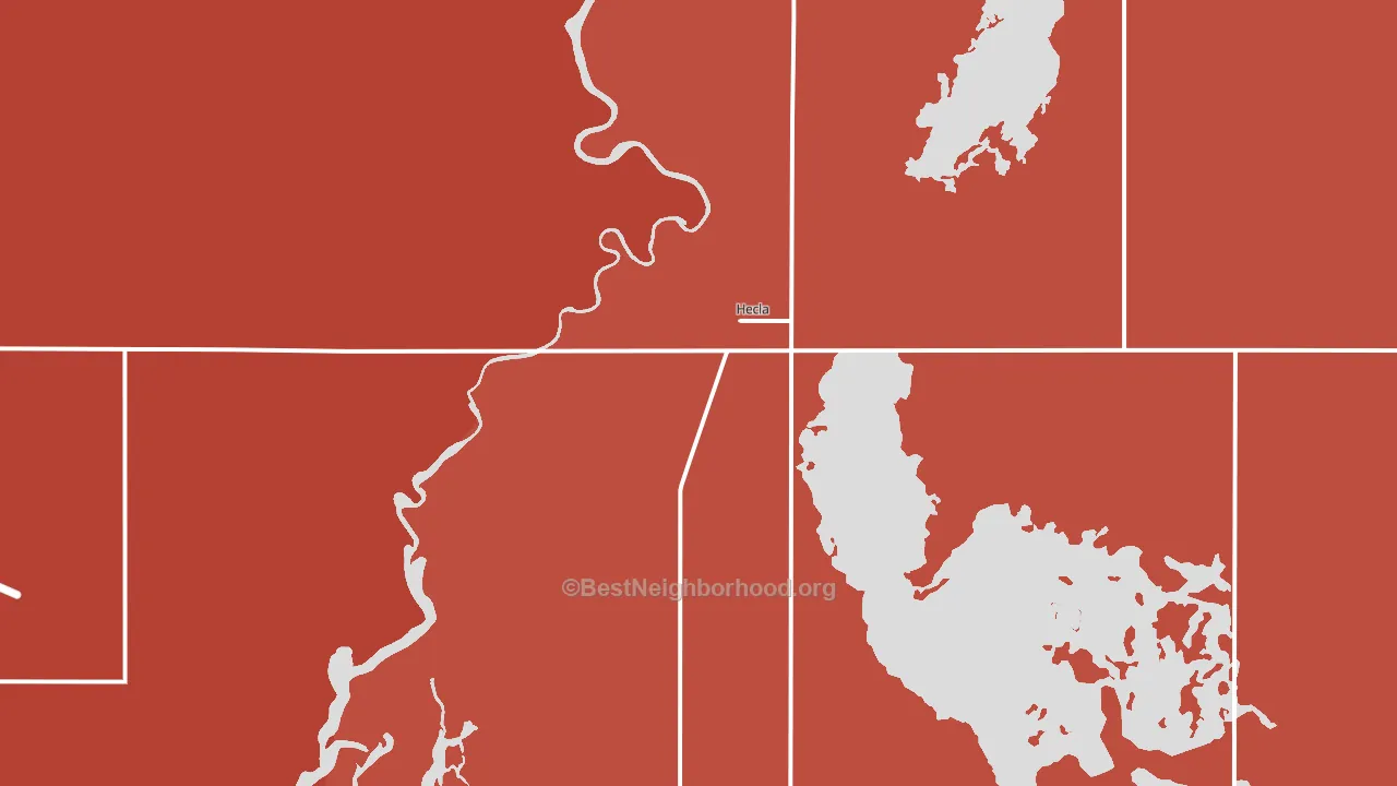 57446, SD block-group political-lean map