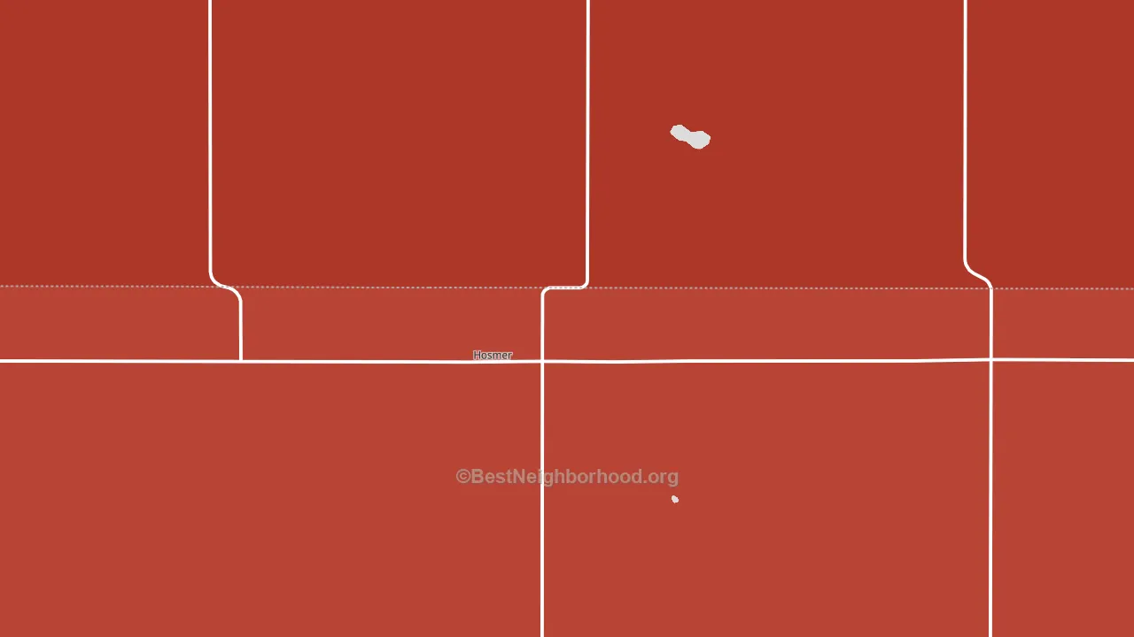 57448, SD block-group political-lean map