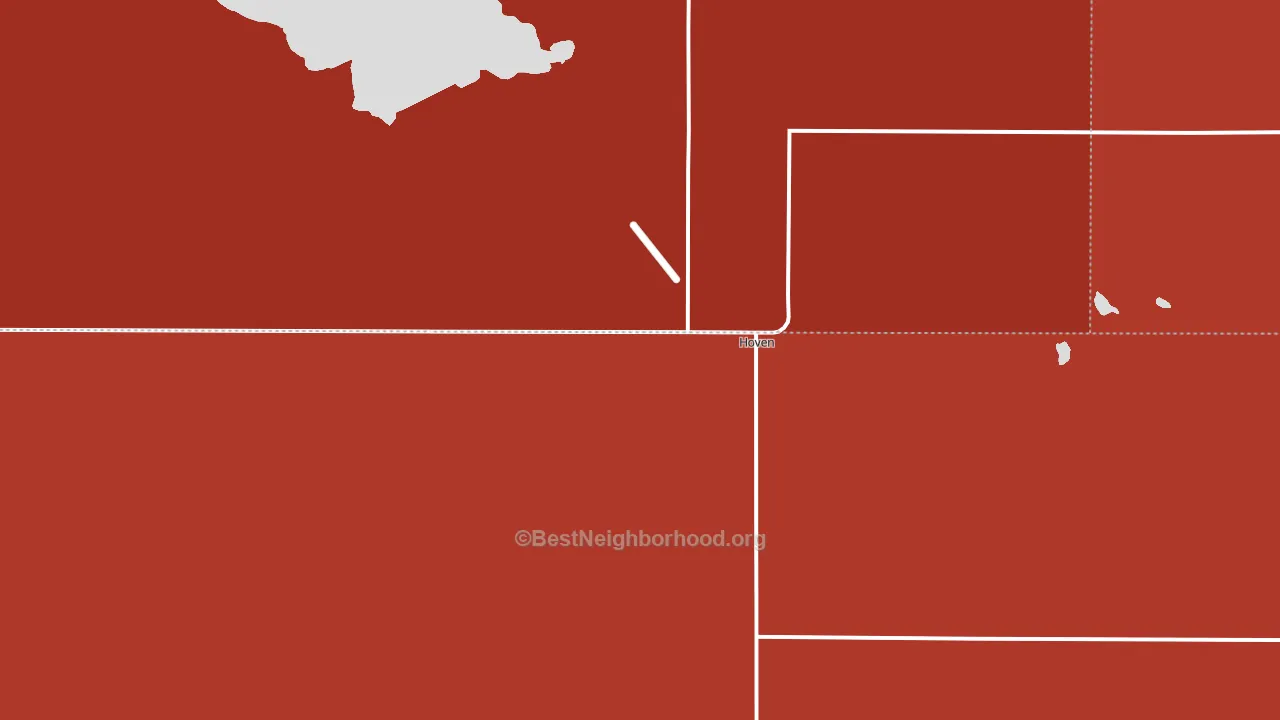 57450, SD block-group political-lean map