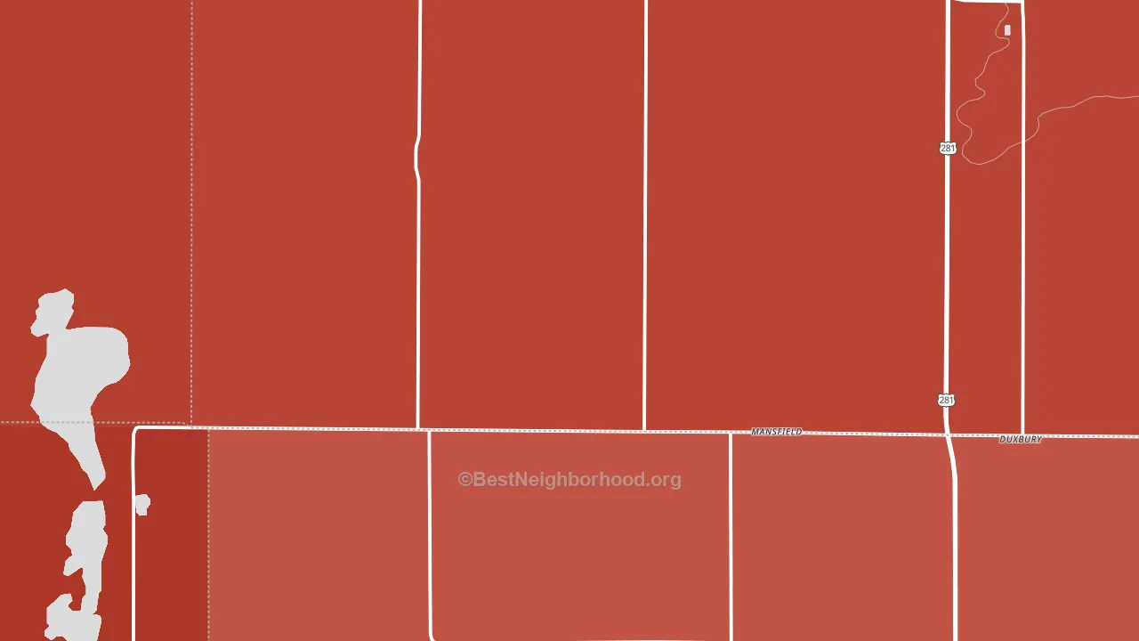 57460, SD block-group political-lean map