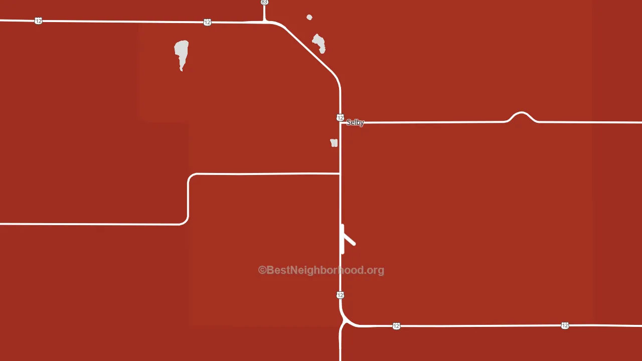 57472, SD block-group political-lean map