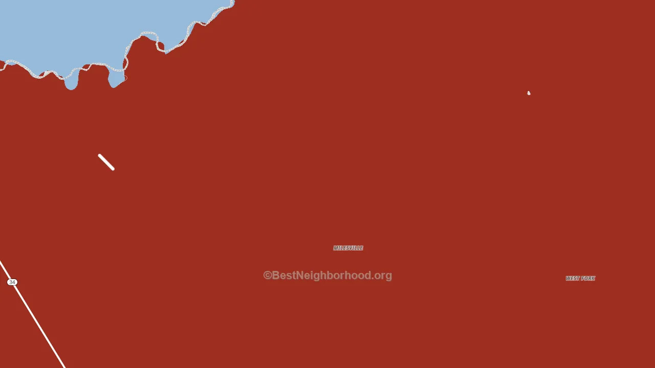 57553, SD block-group political-lean map