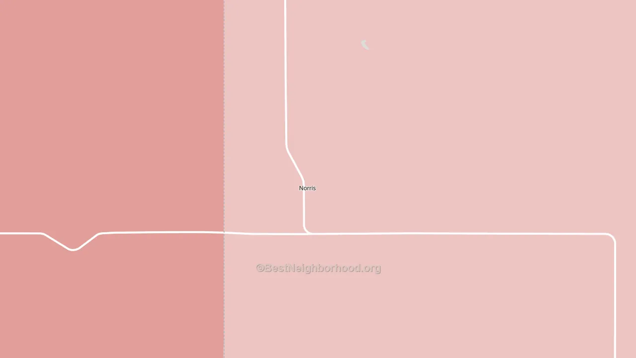 57560, SD block-group political-lean map