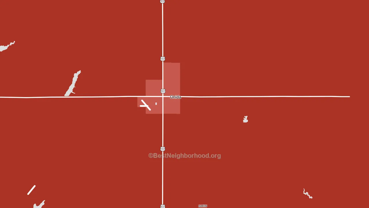 57564, SD block-group political-lean map