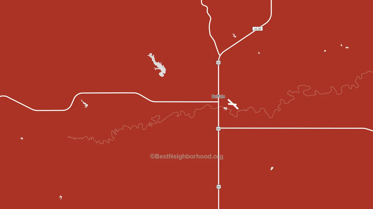 57720, SD block-group political-lean map