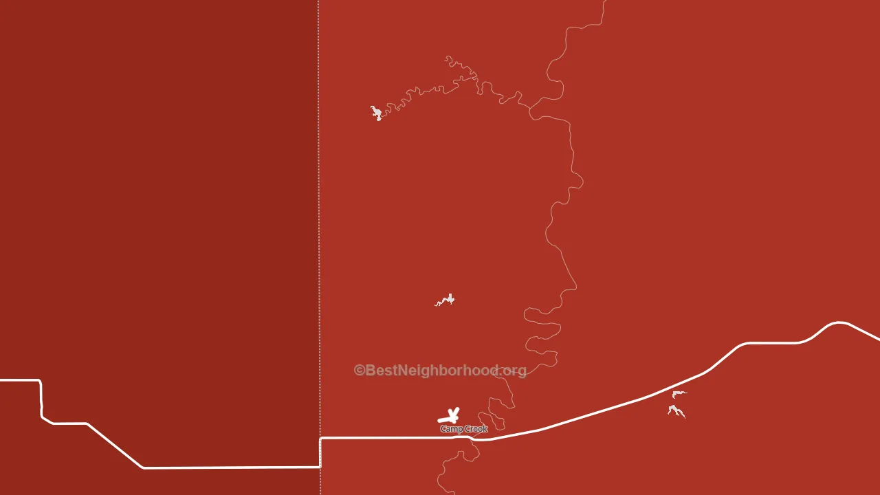 57724, SD block-group political-lean map