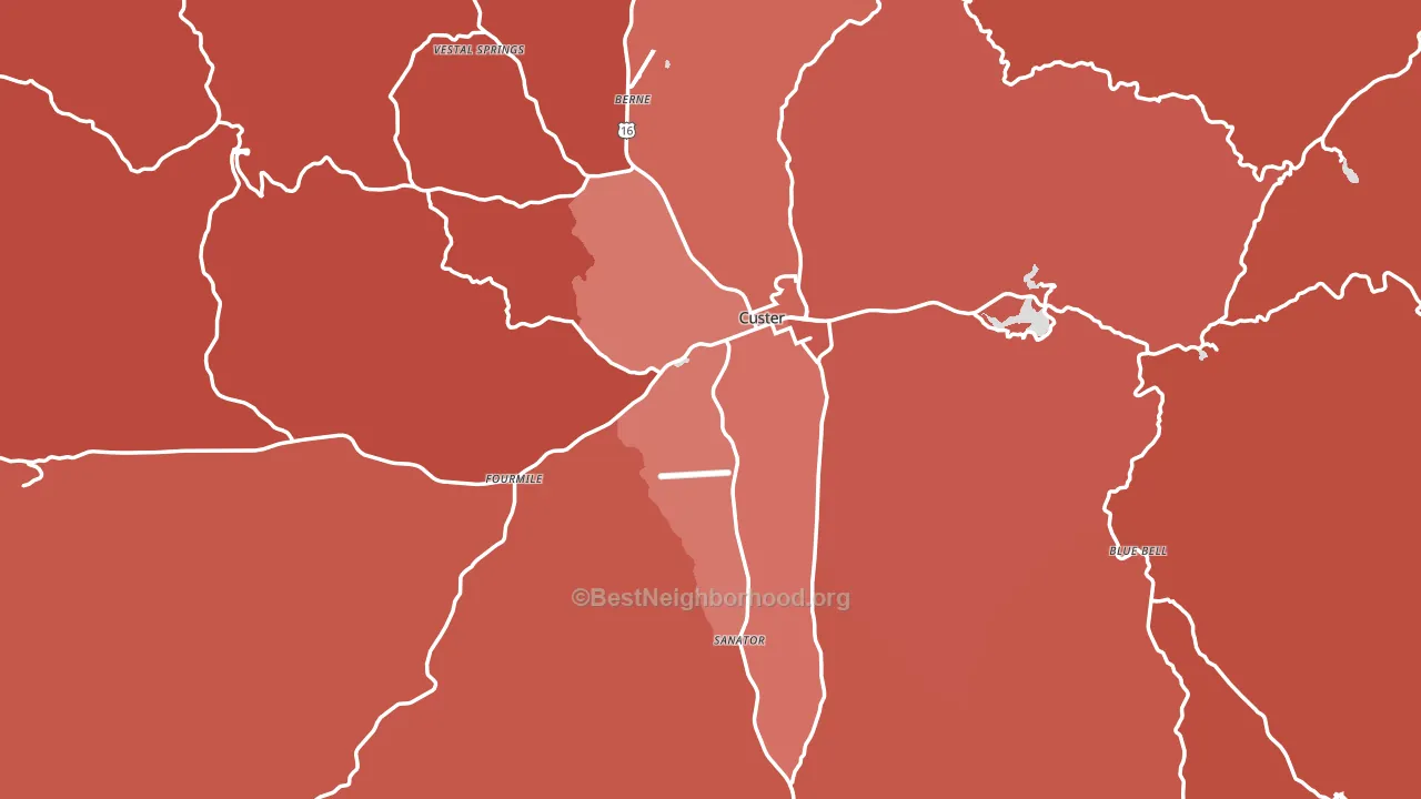 57730, SD block-group political-lean map