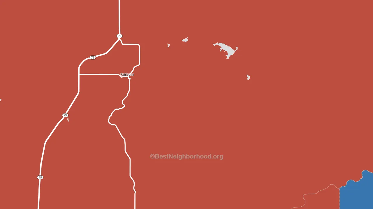 57738, SD block-group political-lean map