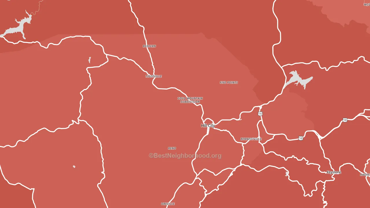 57745, SD block-group political-lean map