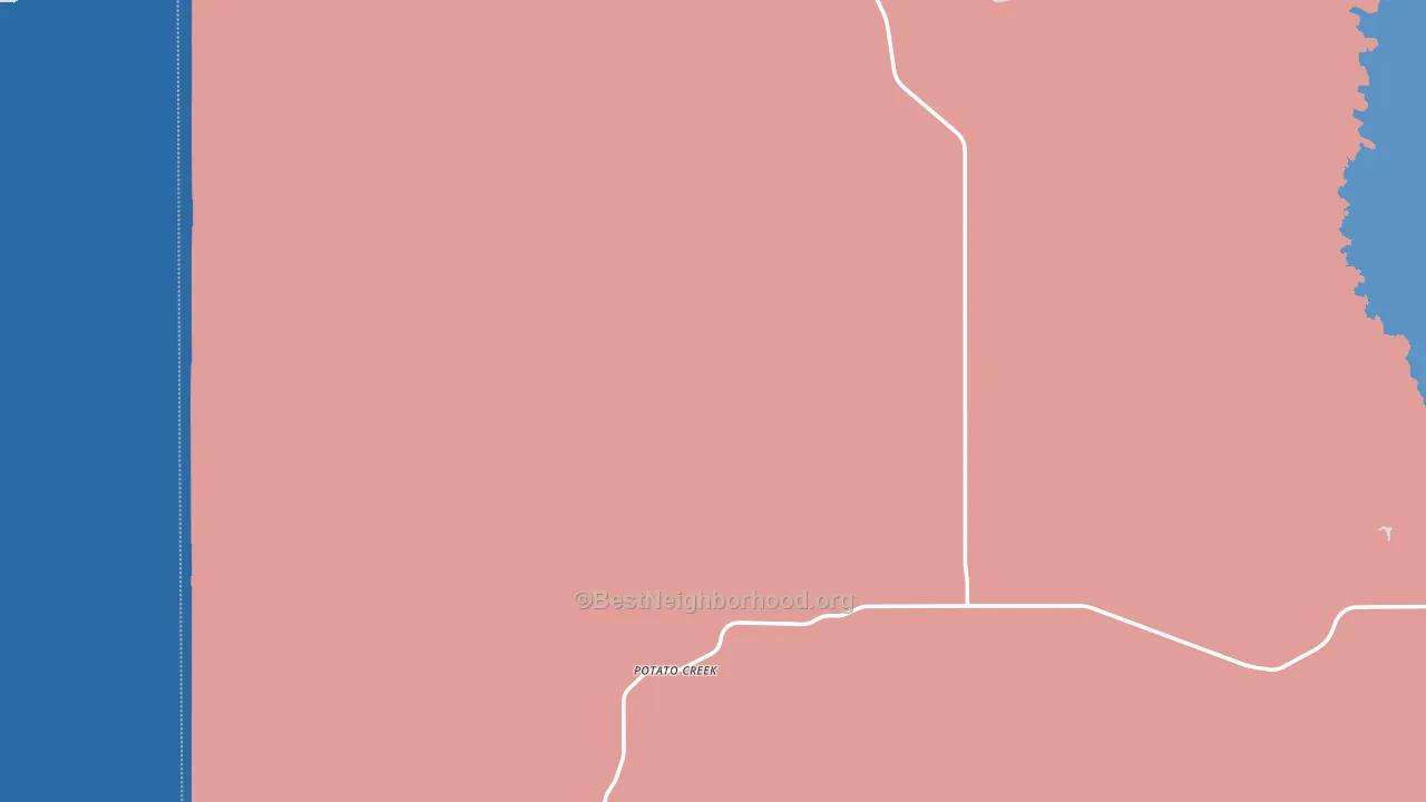 57750, SD block-group political-lean map