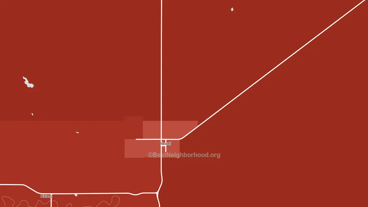 57760, SD block-group political-lean map