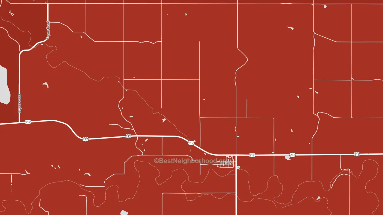 57762, SD block-group political-lean map