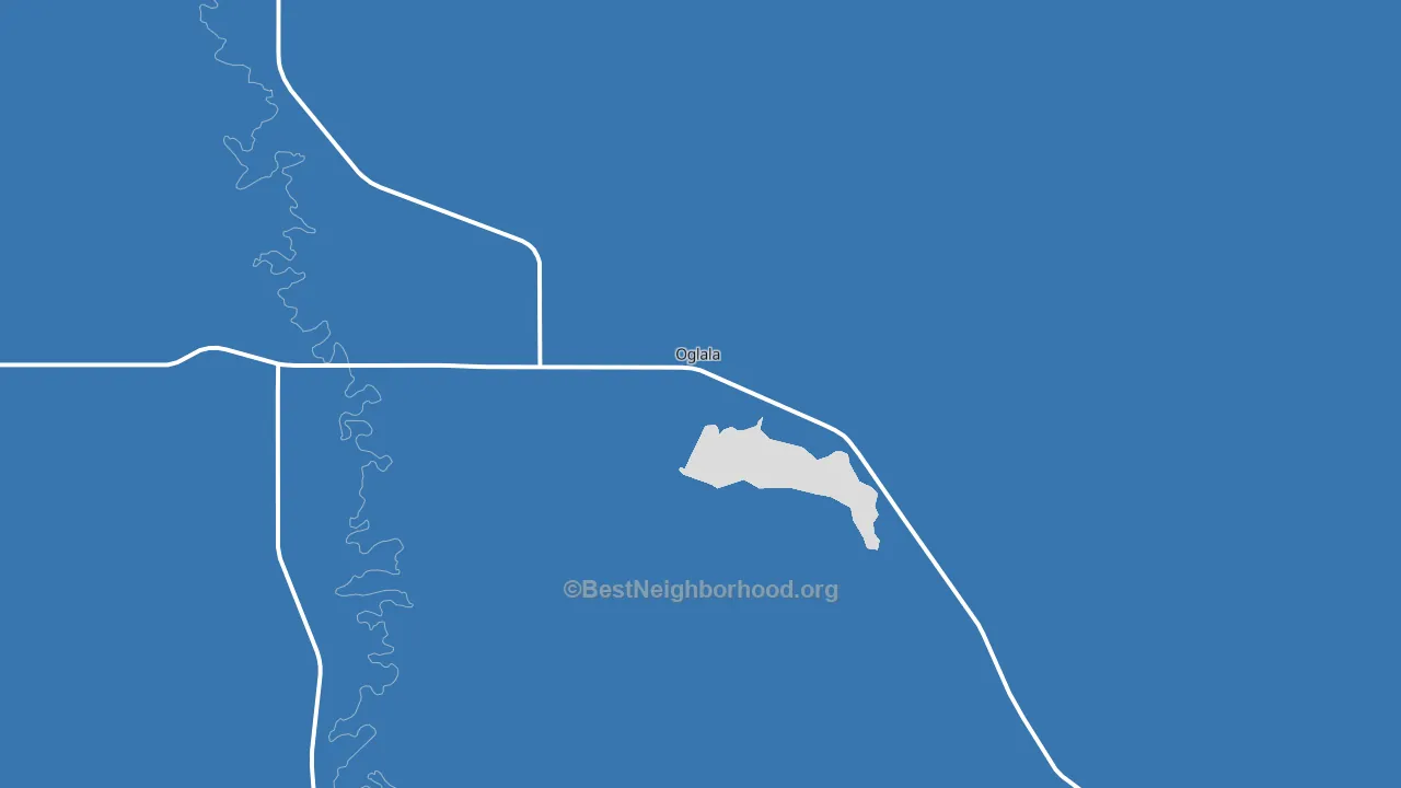 57764, SD block-group political-lean map