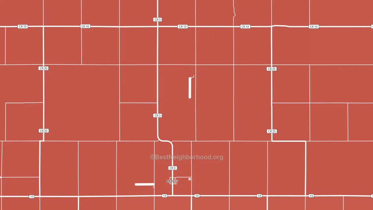 58008, ND block-group political-lean map